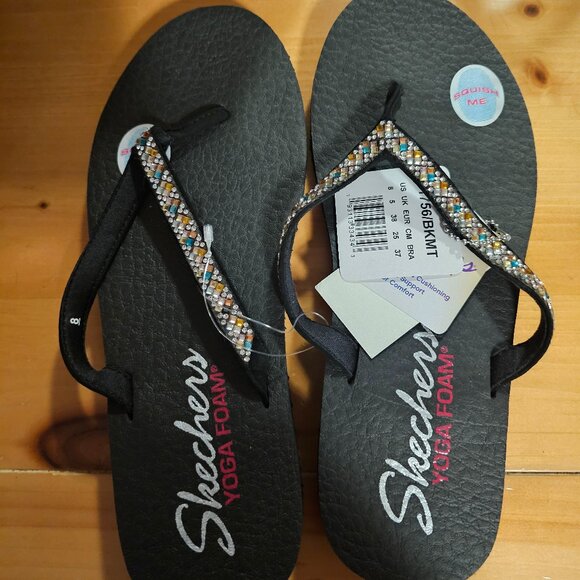 SKECHERS SANDALS SIZE 8 - Picture 1 of 4